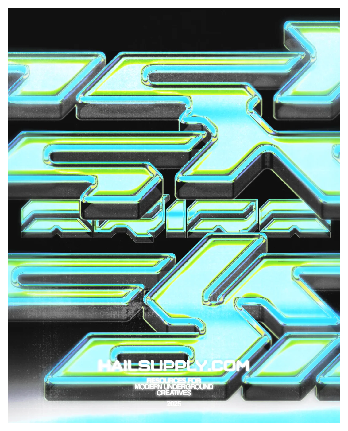 FREE 3D PHOTOSHOP CHROME TEXT EFFECT product image (9)