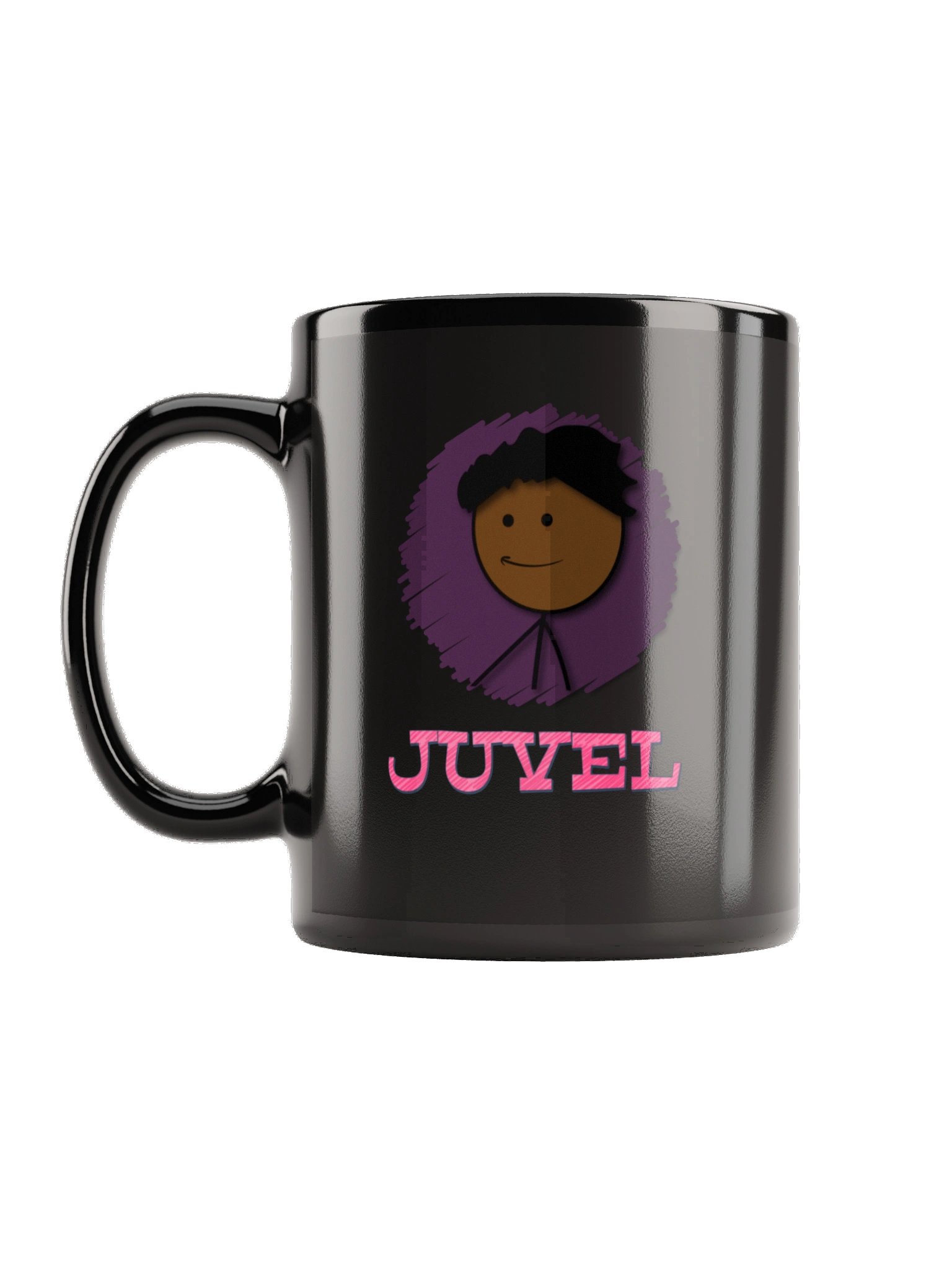 Cană Negru Lucios Oficială JUVEL – Amintiri Din Copilărie product image (1)