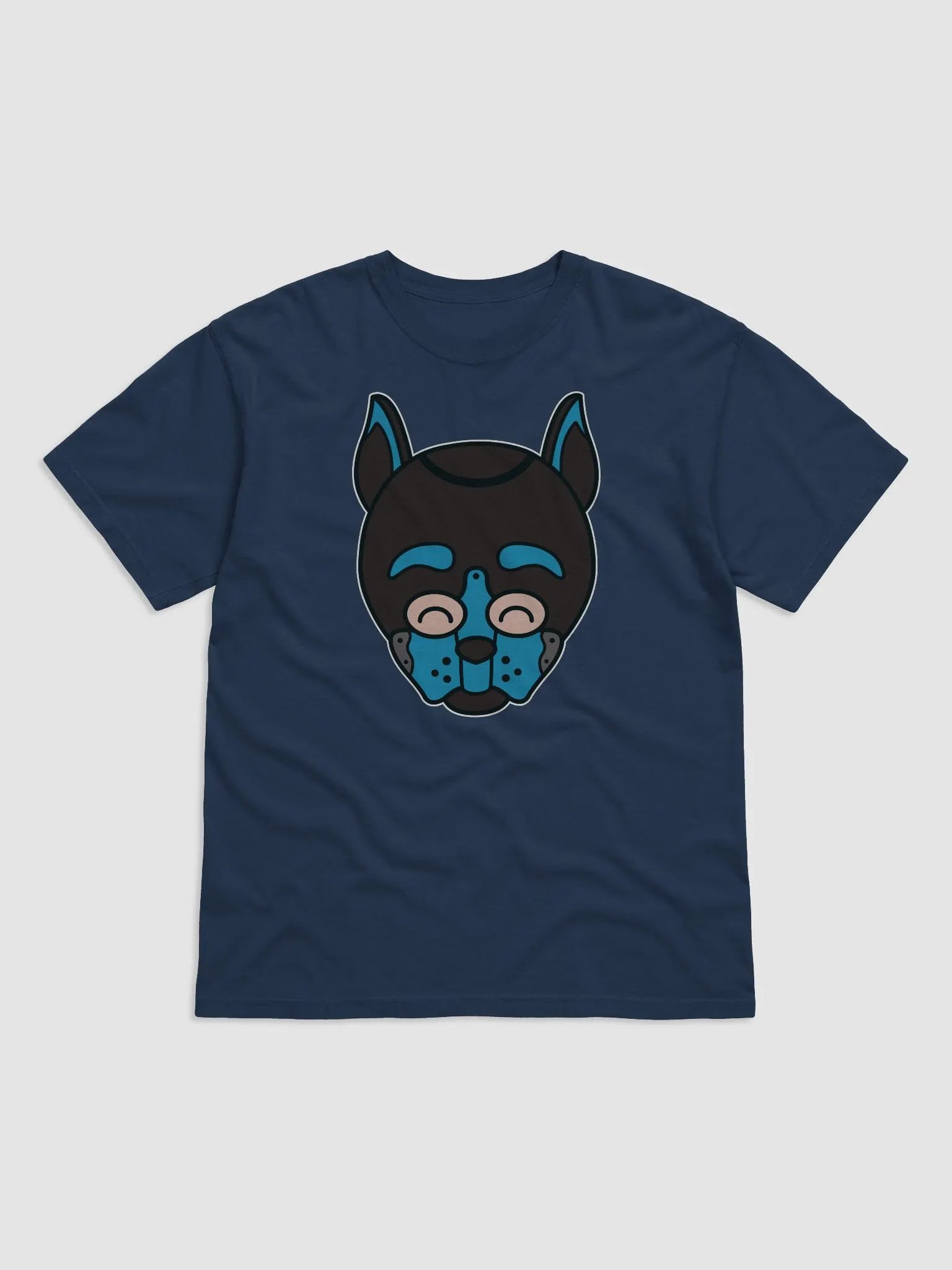 The 'pup hood color splash' T-Shirt - Aqua product image (1)