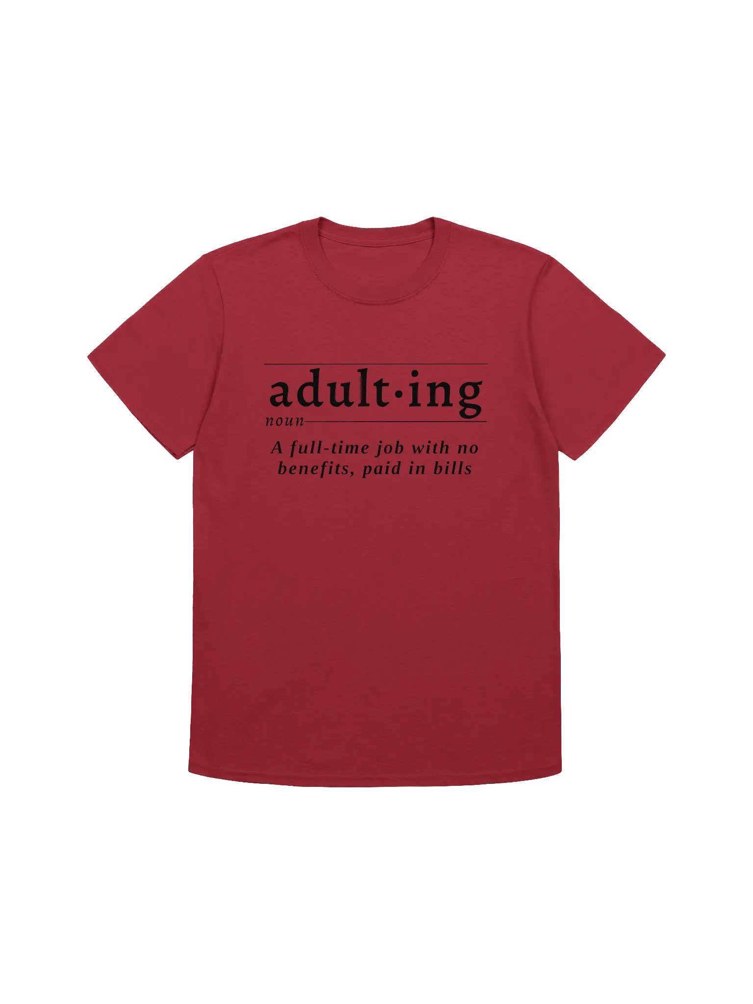 Adulting Def Unisex Tee v1 product image (1)