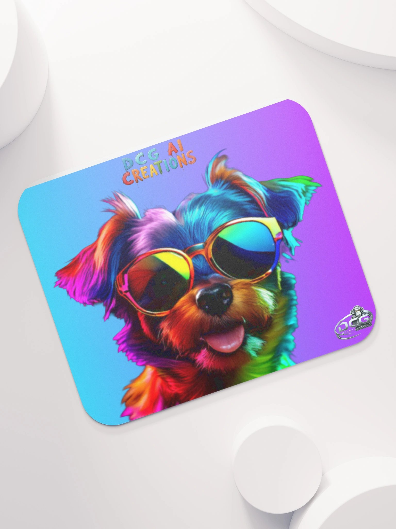 Vibrant Pup Reflect Mouse Pad product image (7)