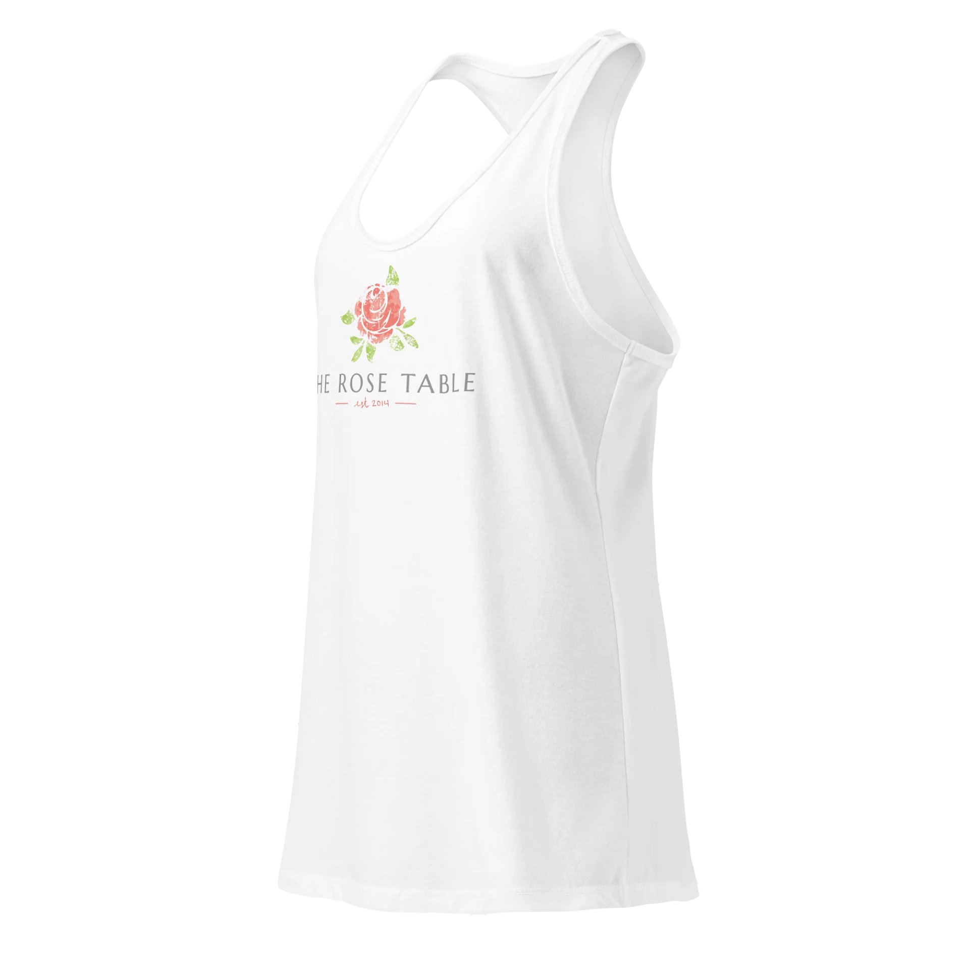 Rose Table Racerback Tank product image (7)