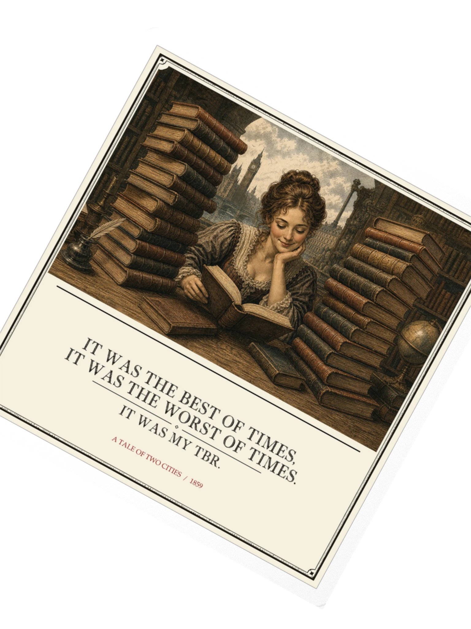 Was Best Times Was Worst Times Was -- A Tale of Two Cities Sticker product image (2)