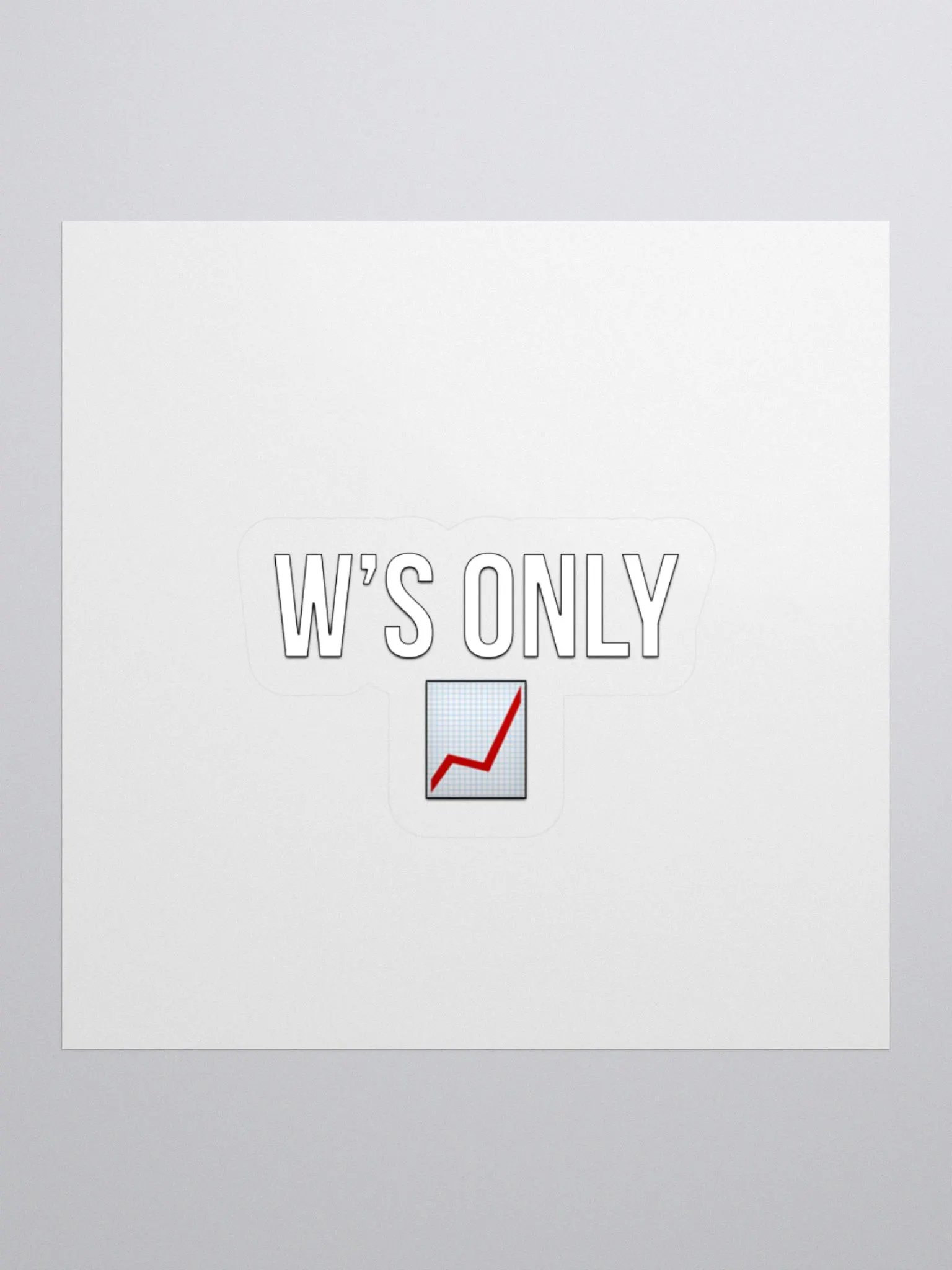 W's Only Stickers product image (1)