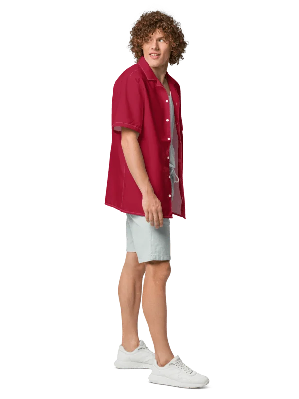 His House Aloha Shirt - Red product image (3)