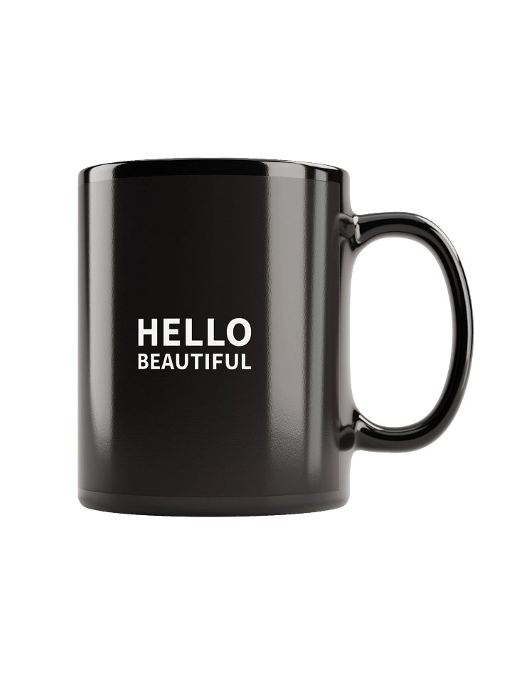 Black Glossy Mug product image (1)