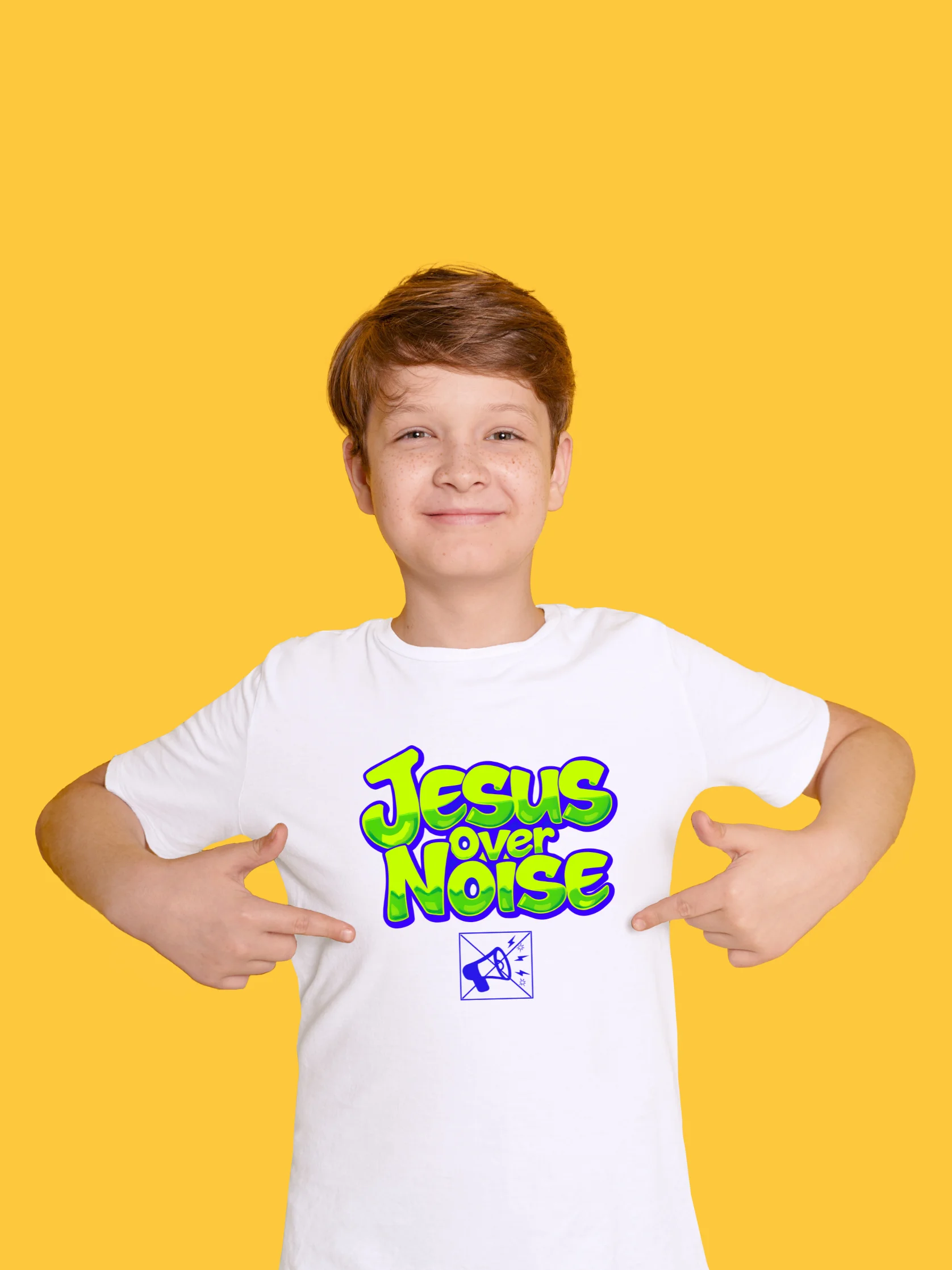 Jesus Over Noise Funny T-shirt product image (1)