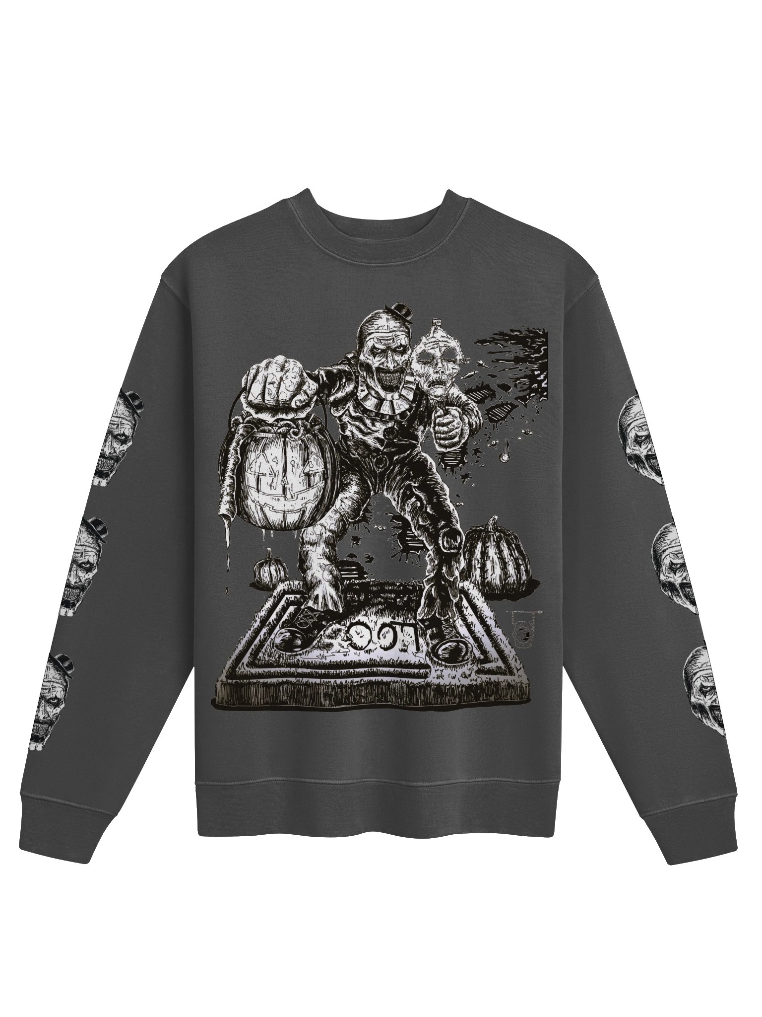 Trick or Treat with Art the Clown- Clean Version- Unisex Sweatshirt product image (5)