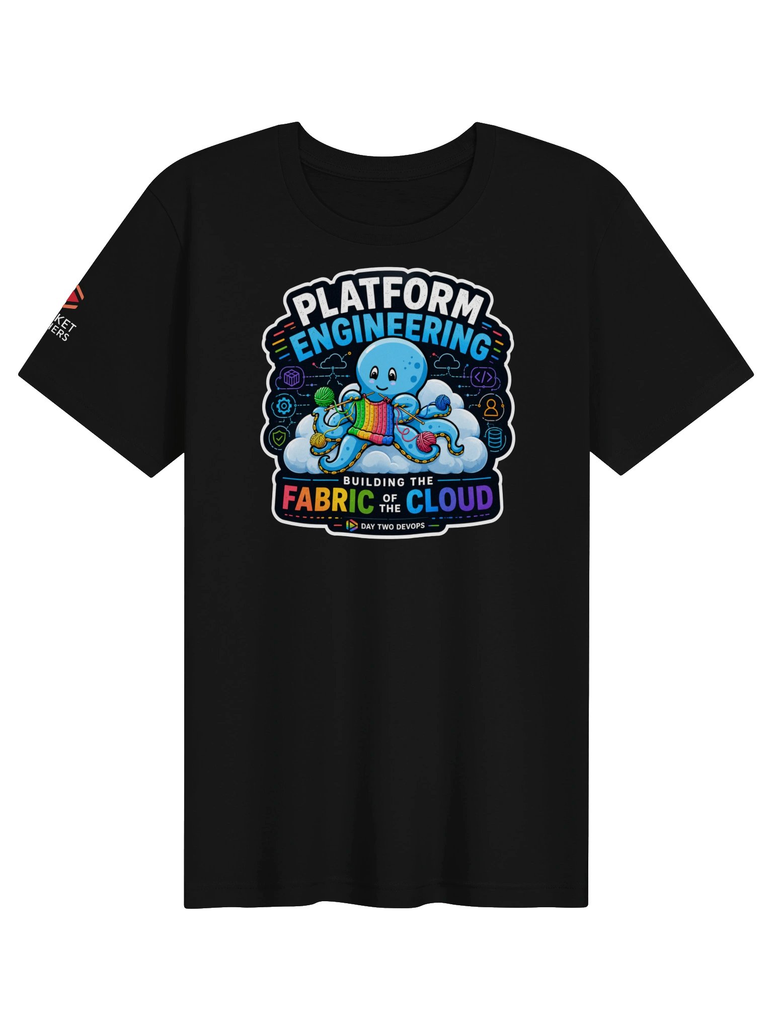 Platform Engineering Octopus Cloud Tee product image (4)