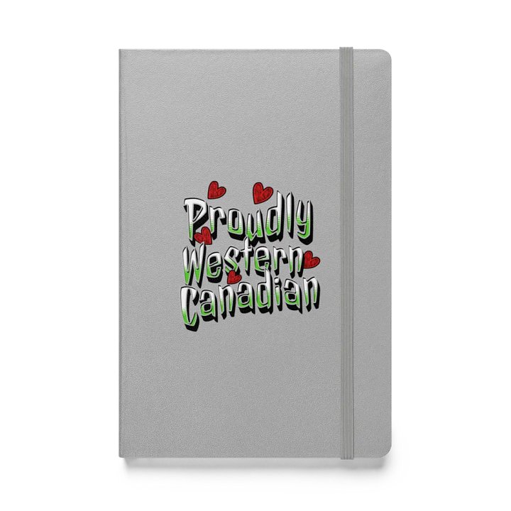 Proudly Western Canadian Hardcover Notebook product image (1)