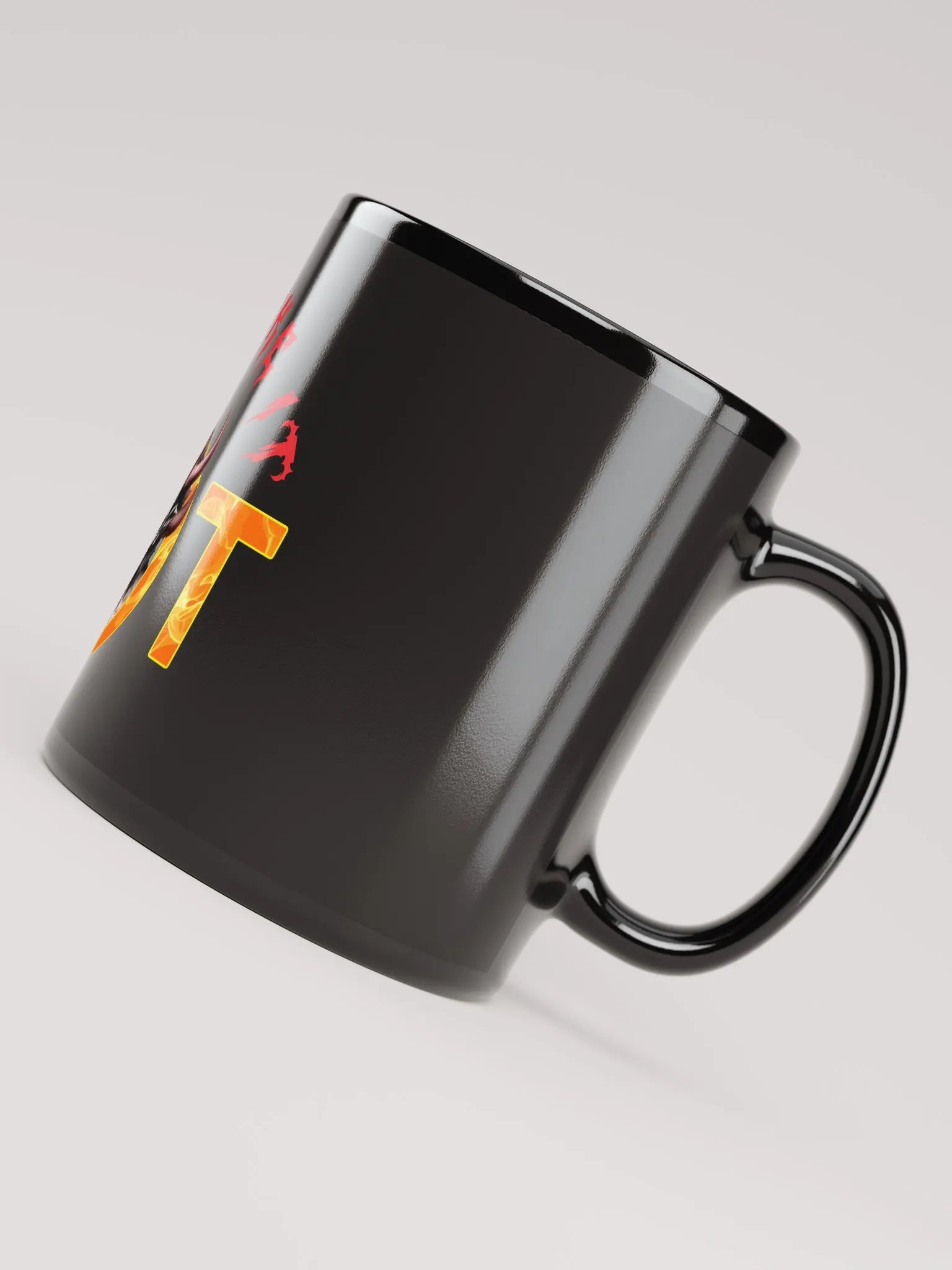Some Like It Hot Black Ceramic Mug product image (3)