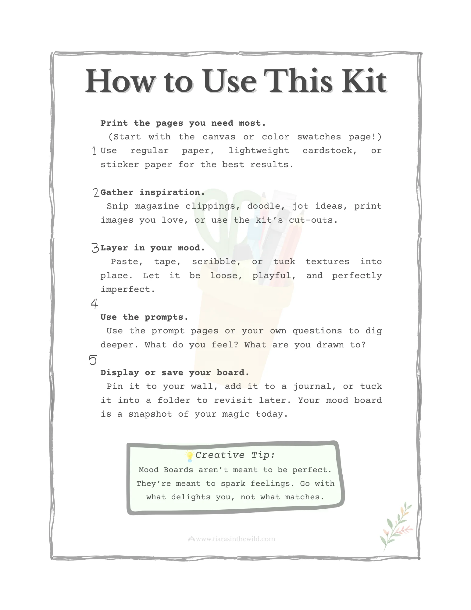 Mood Board Magic Kit product image (6)