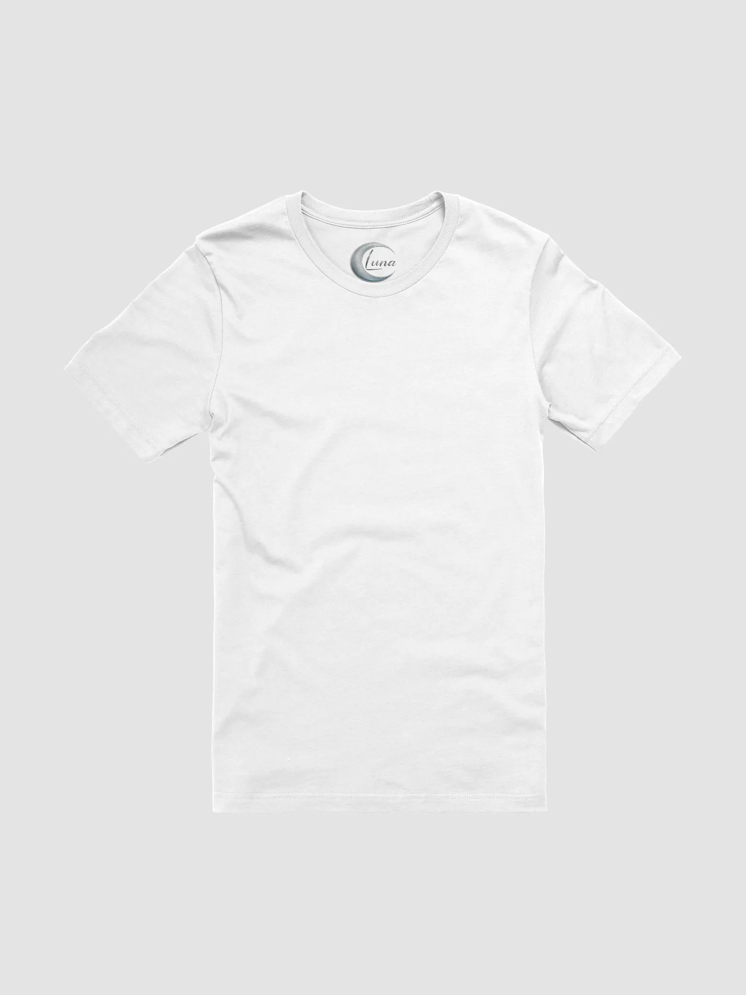 Luna Unisex T-Shirt - Back Crescent Moon Design product image (4)
