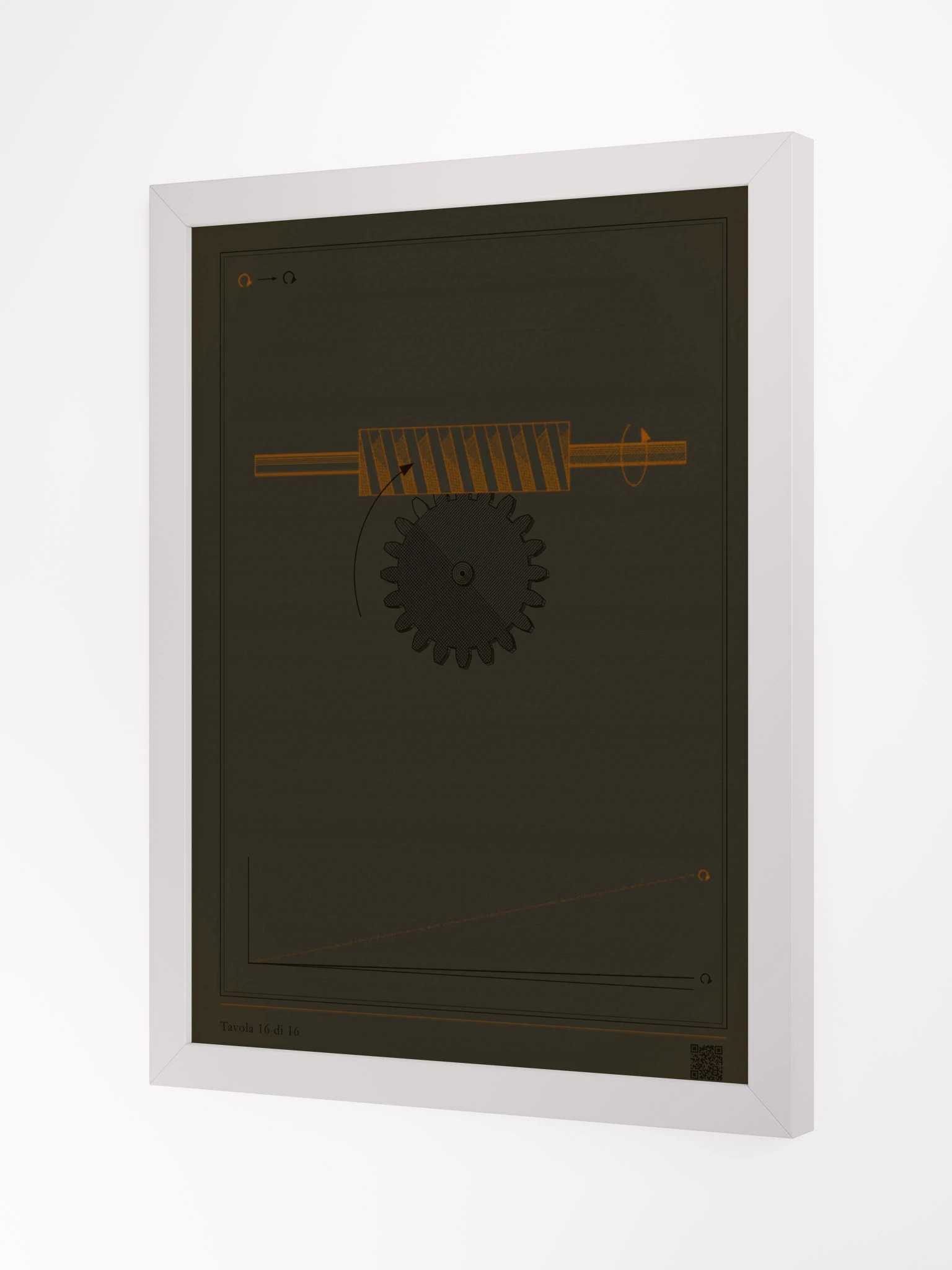 MOTION 16 · Vite senza fine · incorniciata product image (12)