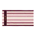 Solace Signature Burgundy Stripe Bath Towel