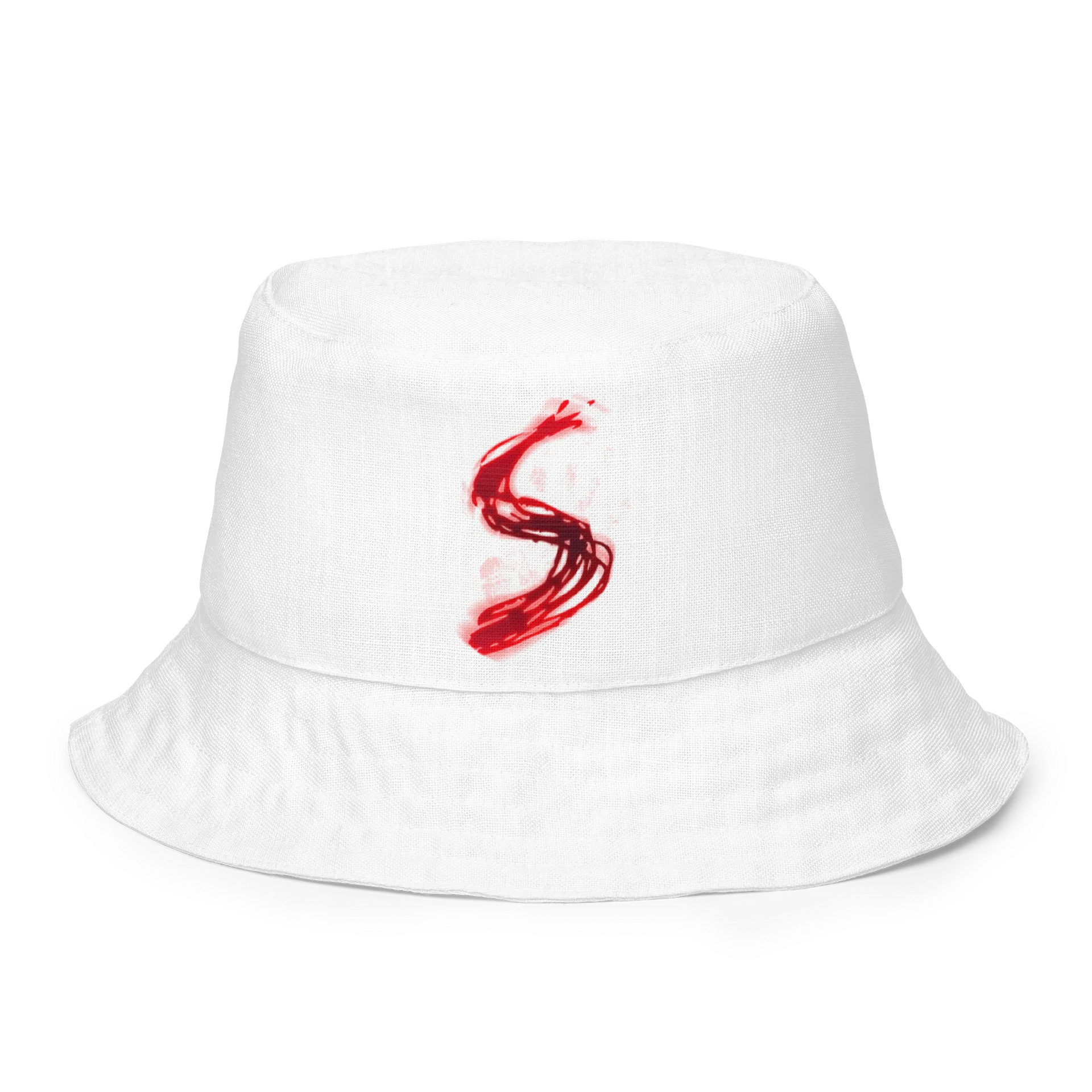 White Sloper Bucket Hat product image (1)