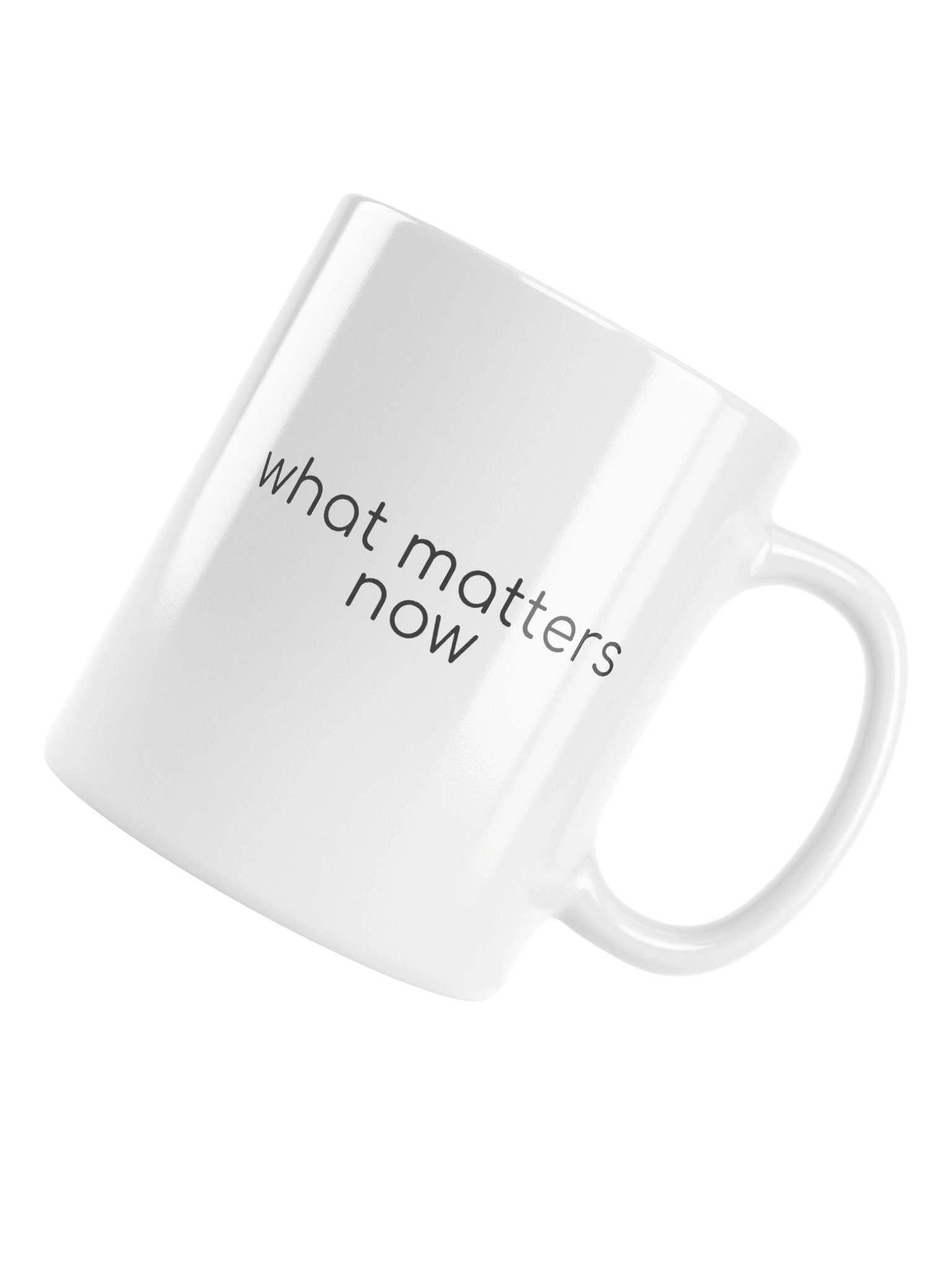 what matters now charcoal ceramic mug product image (4)