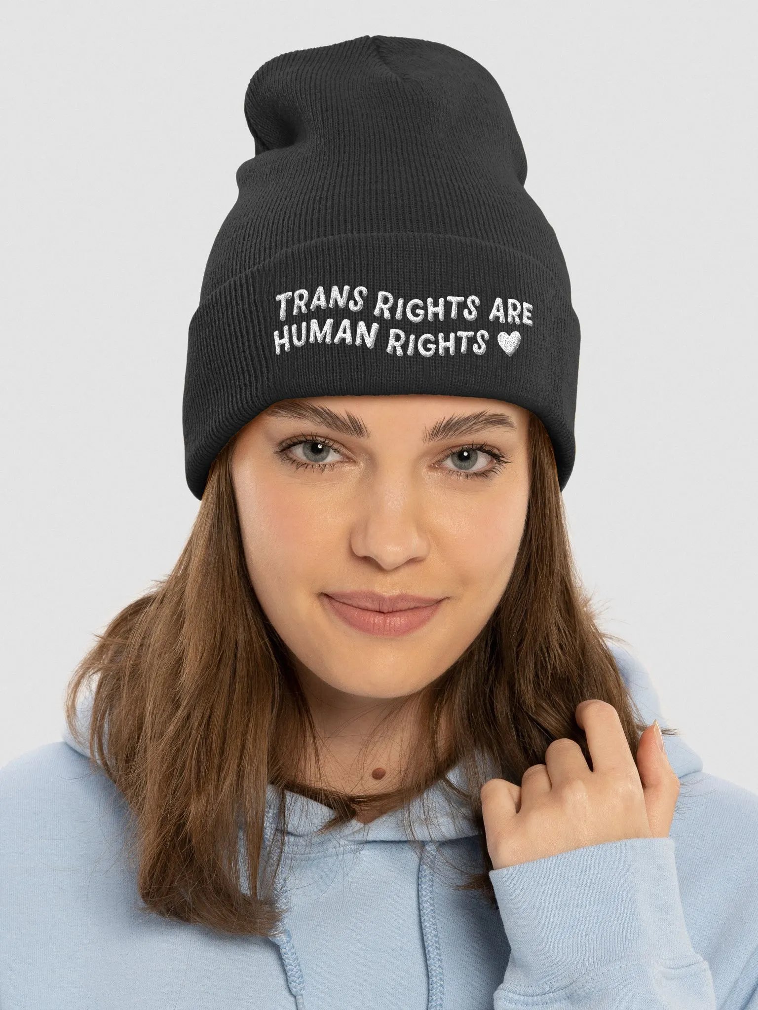 Trans Rights beanie product image (3)