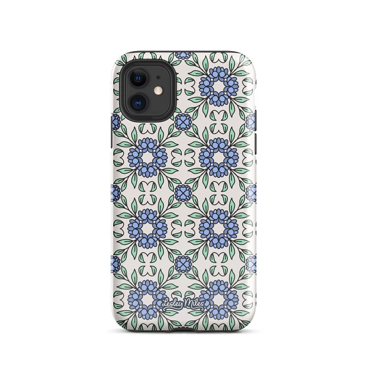 May Blue Floral iPhone® Tough Case product image (47)