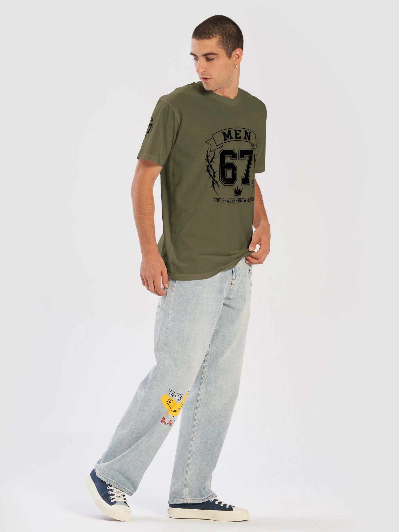 Minimal Black Premium Tee product image (2)