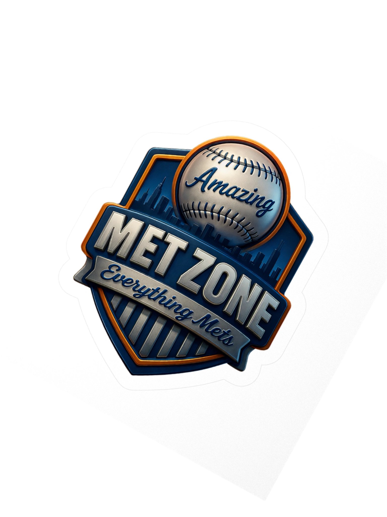 Amazing Met Zone Logo Sticker product image (5)