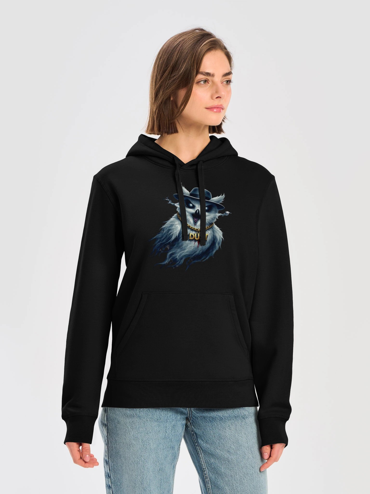 Phant Owl/DP Logo Unisex Organic Hoodie product image (5)