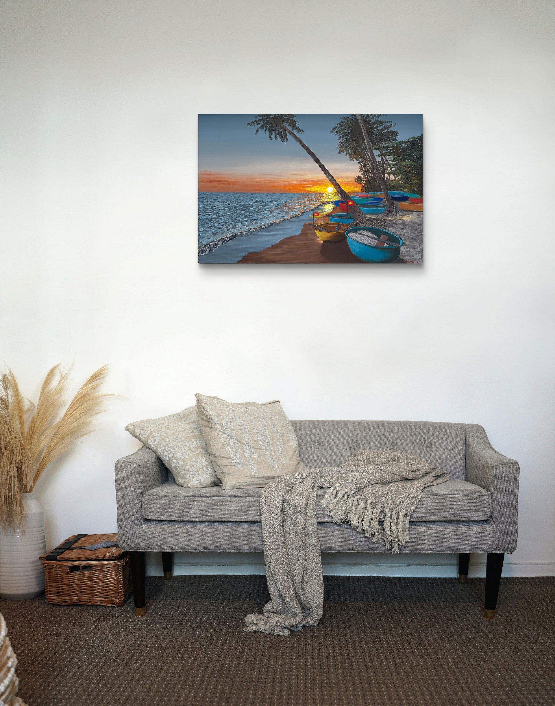 The Fishing Village - Canvas Print product image (10)
