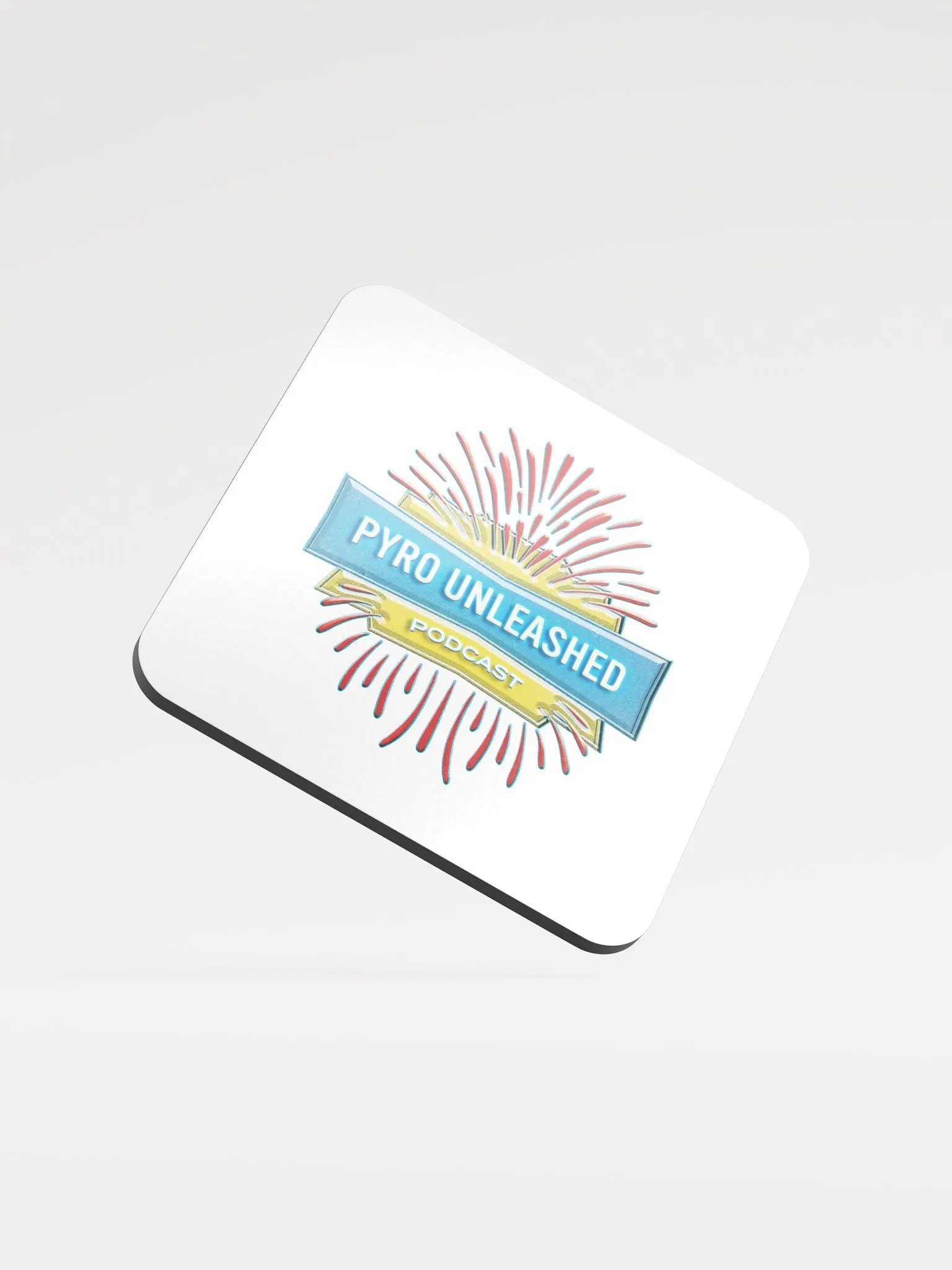 Pyro Unleashed Podcast Coasters product image (1)