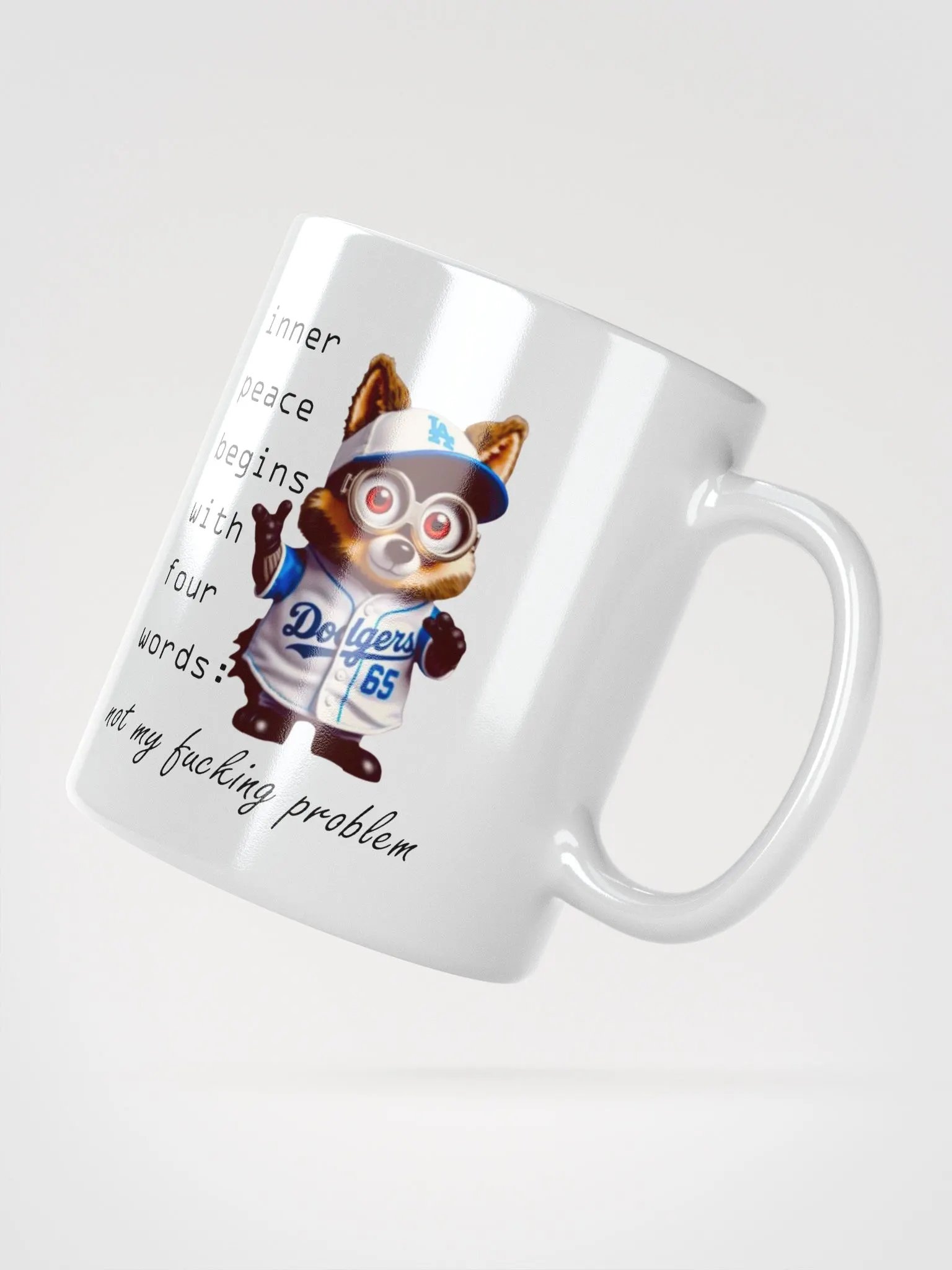 Inner Peace Dodgers Panda product image (2)