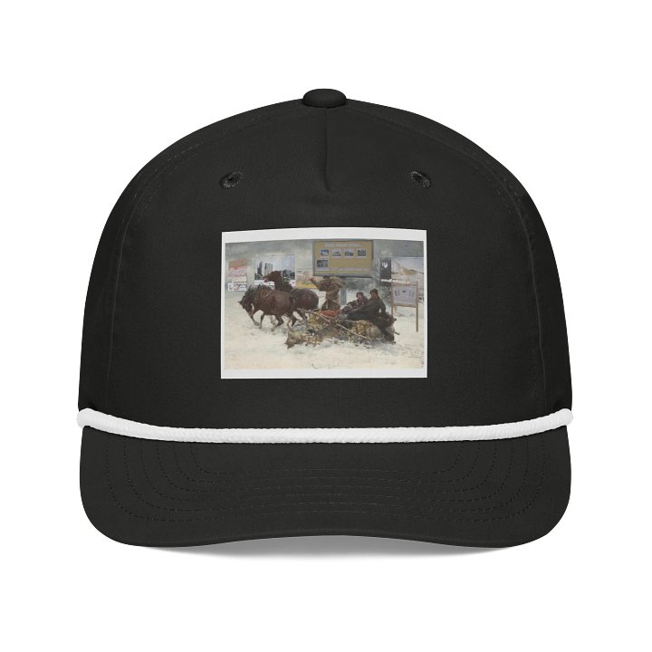 Winter Wonderland Golf Rope Cap product image (1)