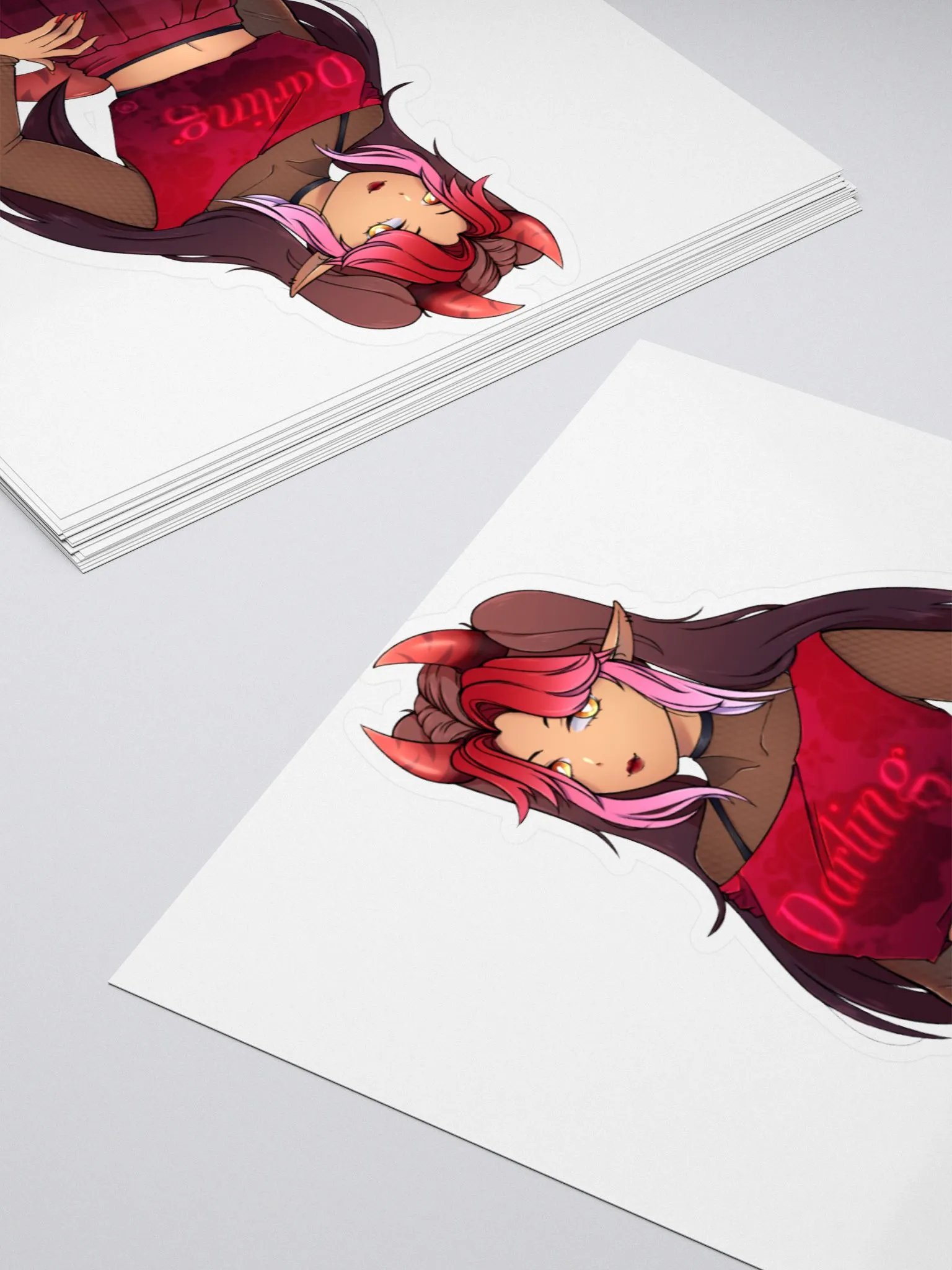 Darling Devil Kiss Cut Stickers product image (8)