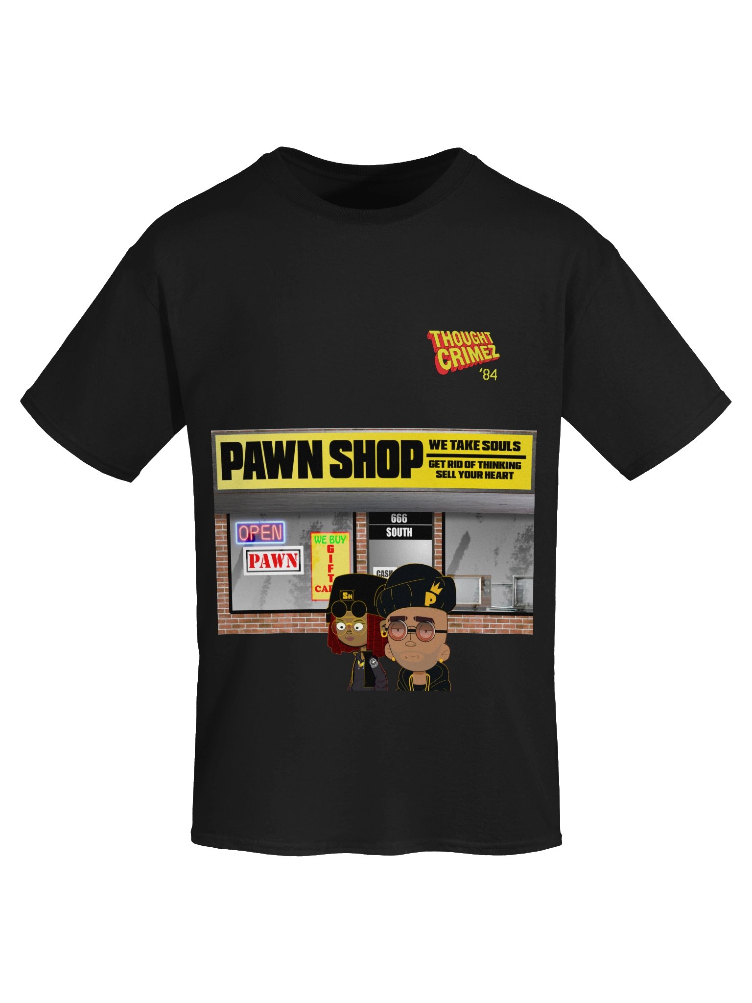 Thought Crimez 84 Pawn Shop Tee product image (21)