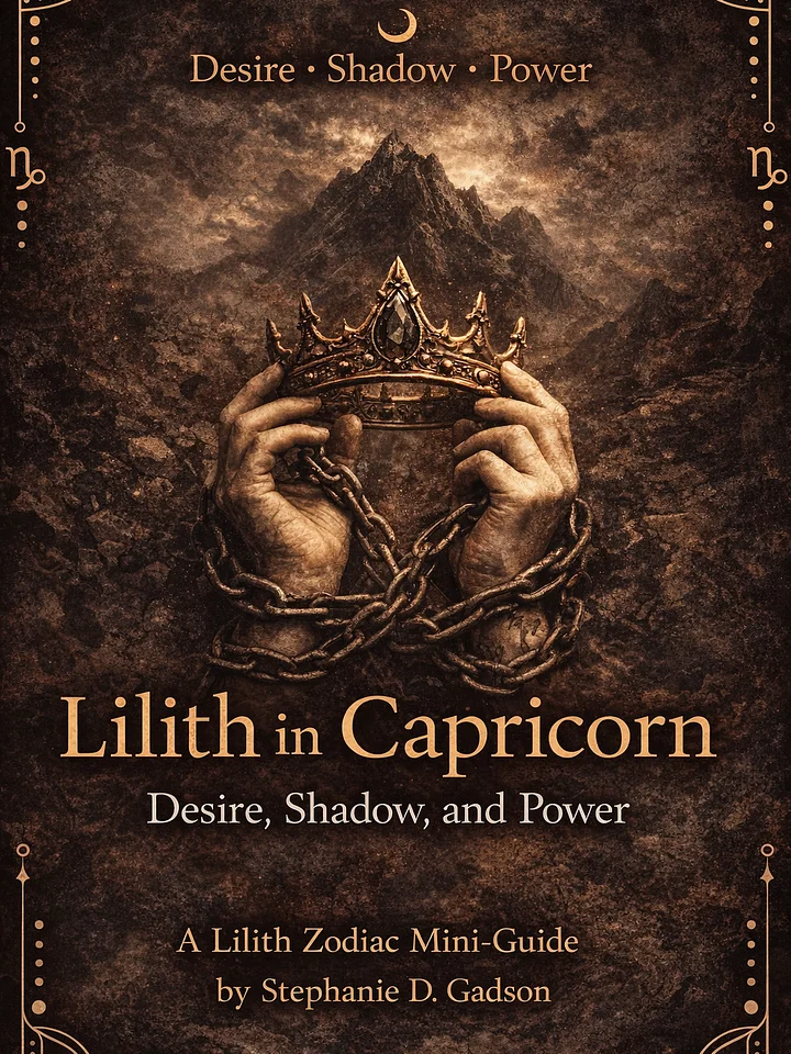 Lilith in Capricorn product image (1)