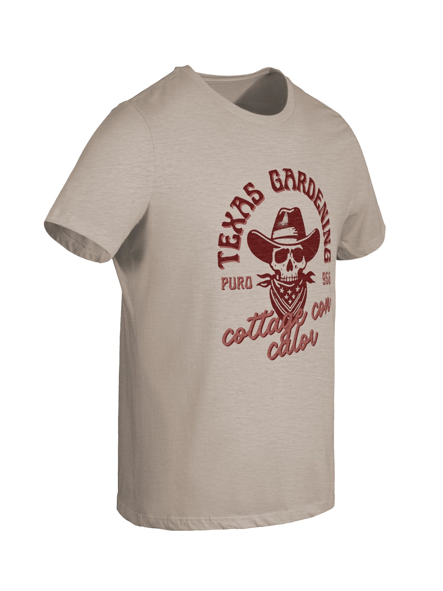 Cowboy Cottage Women's Tee - Stone Brown product image (8)