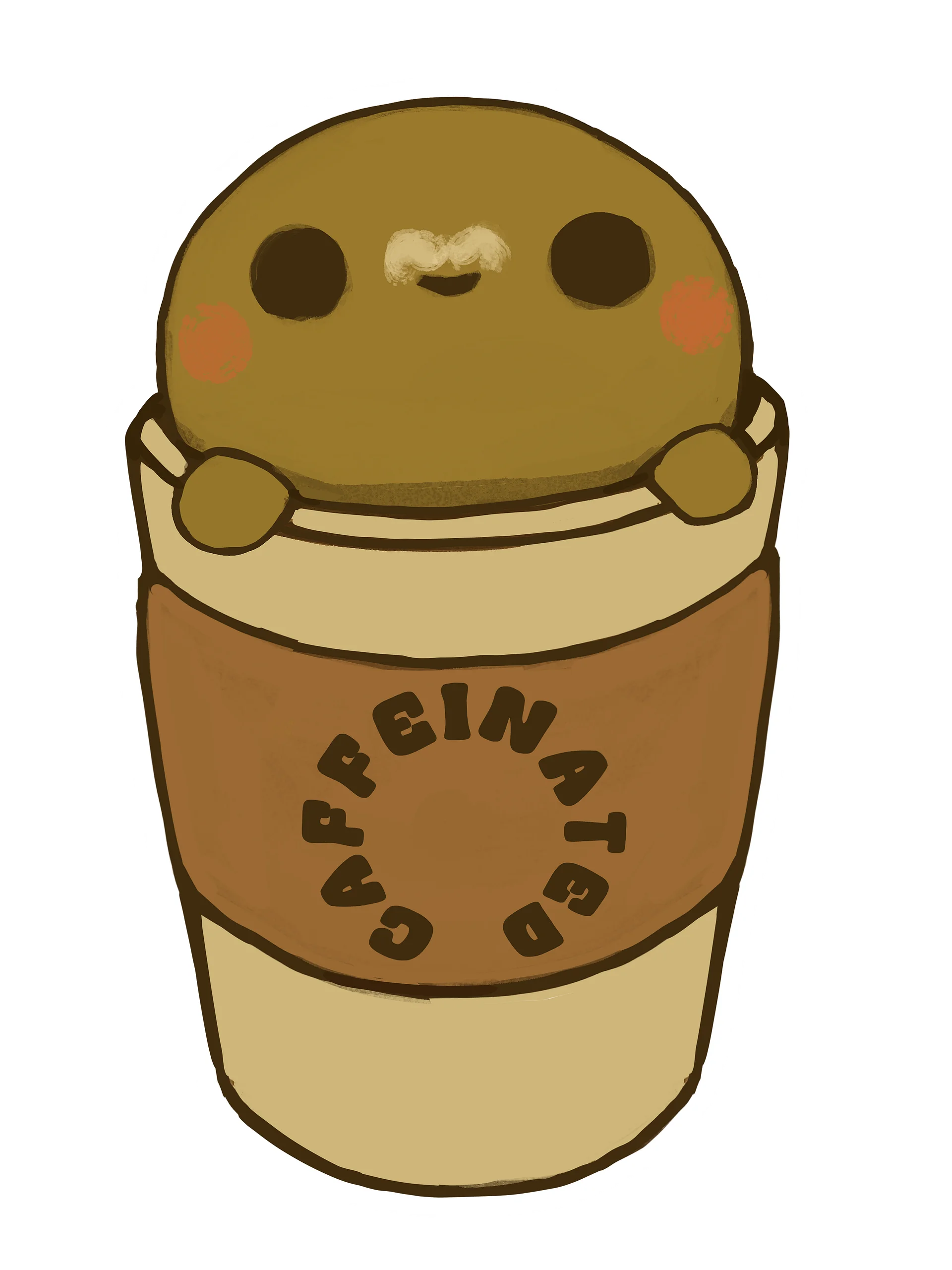 Coffee Sheldon Sticker product image (1)