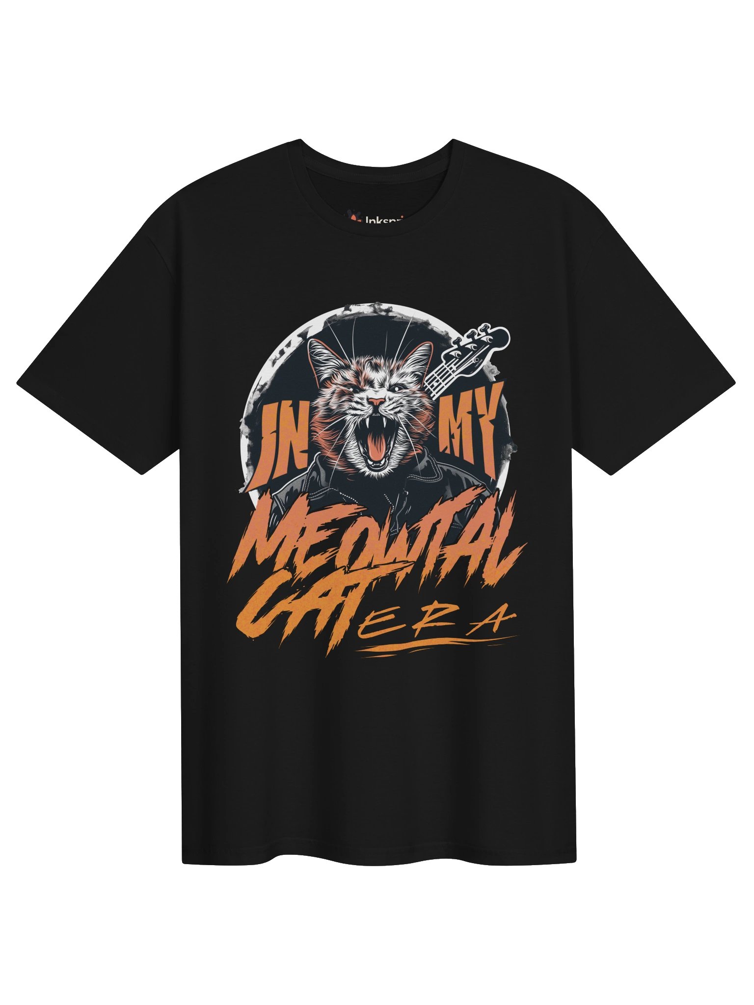 Meowtal Cat Graphic Unisex T-shirt product image (1)