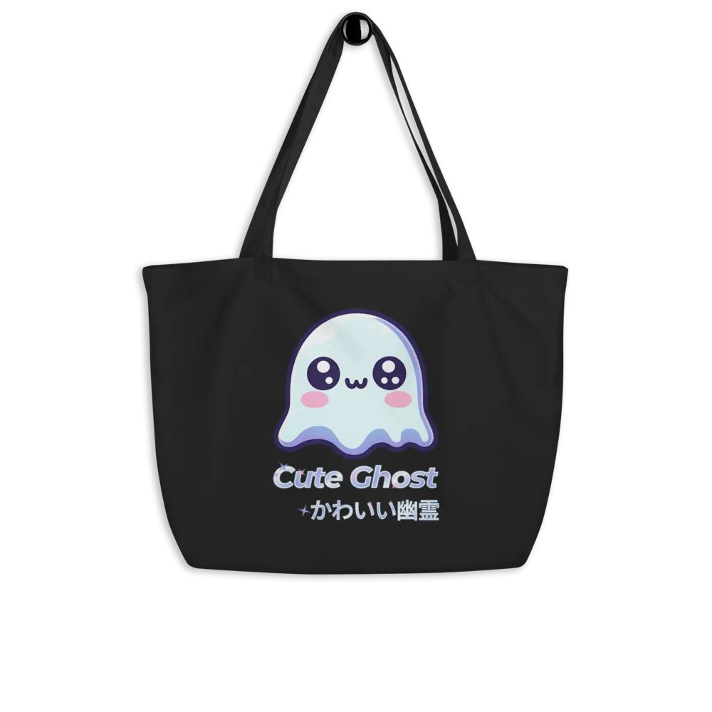 Cute Ghost Eco-Friendly Tote Bag product image (4)