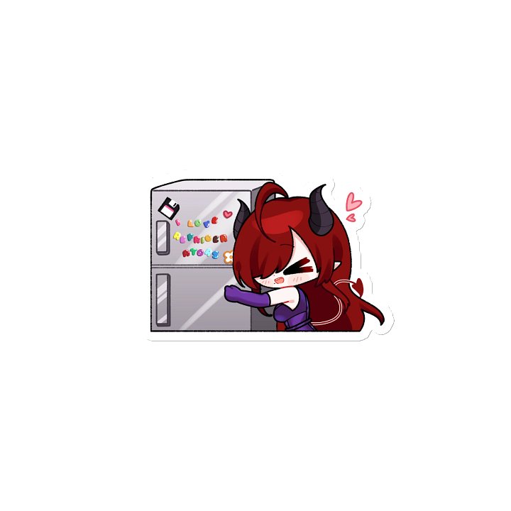 Zari Loves Refrigerators Magnet product image (2)