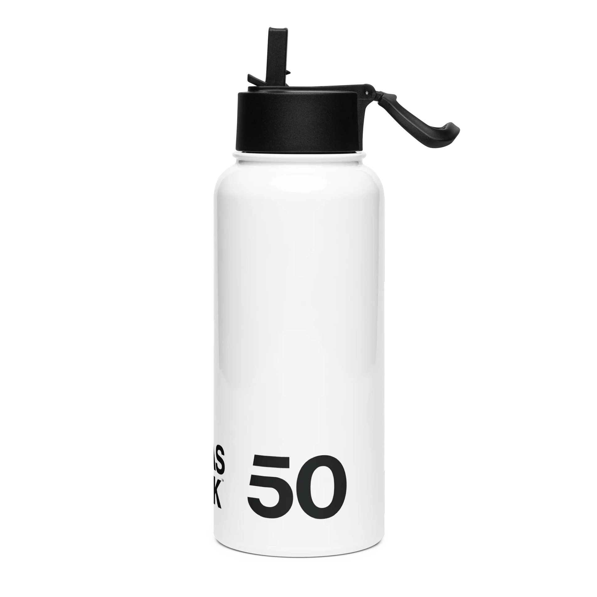 50 as FCK™ Stainless Steel Water Bottle with Straw Lid (32 oz) product image (3)