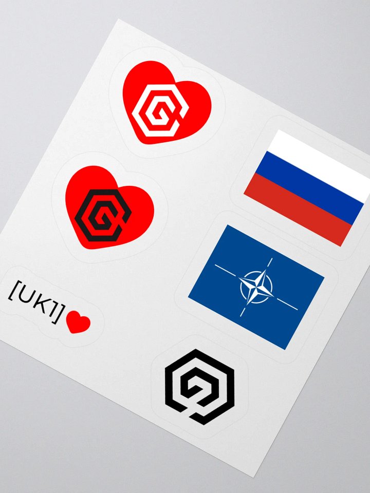 UK1 Tactical Sticker Sheet – Flaunt your loyalty product image (2)