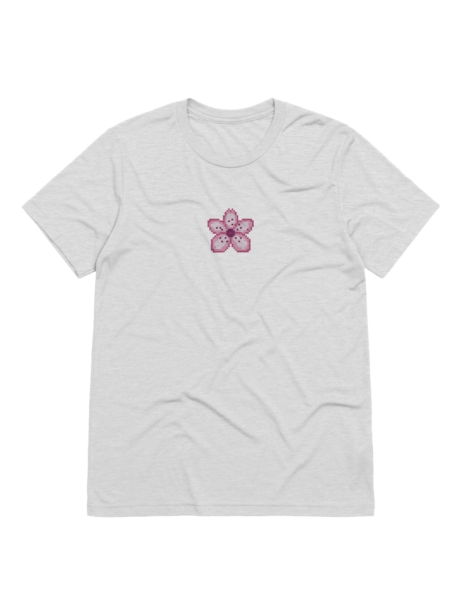 Pixel Blossom Triblend T-Shirt product image (5)