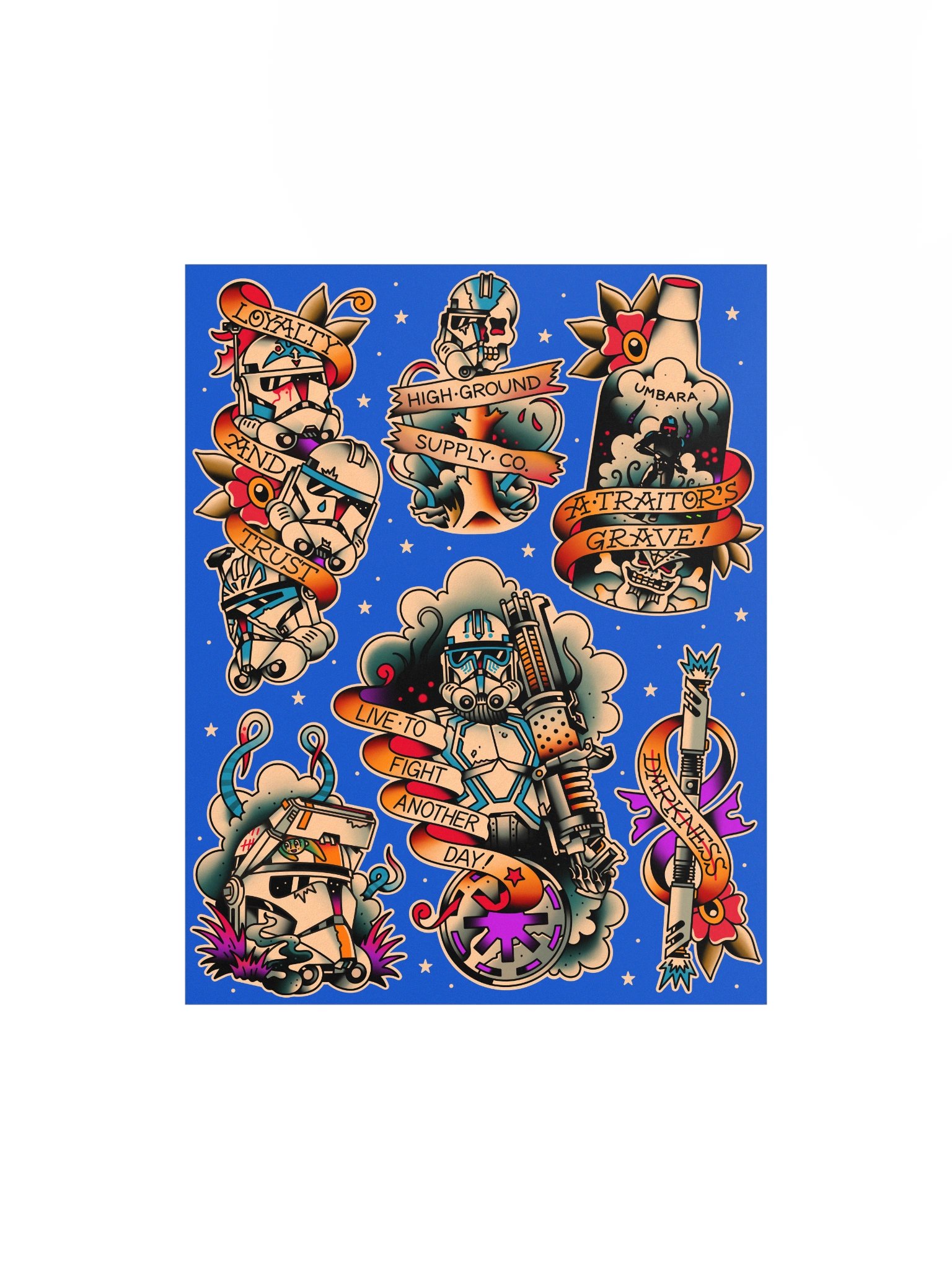 501st Umbara Flash Print (Blue) product image (1)