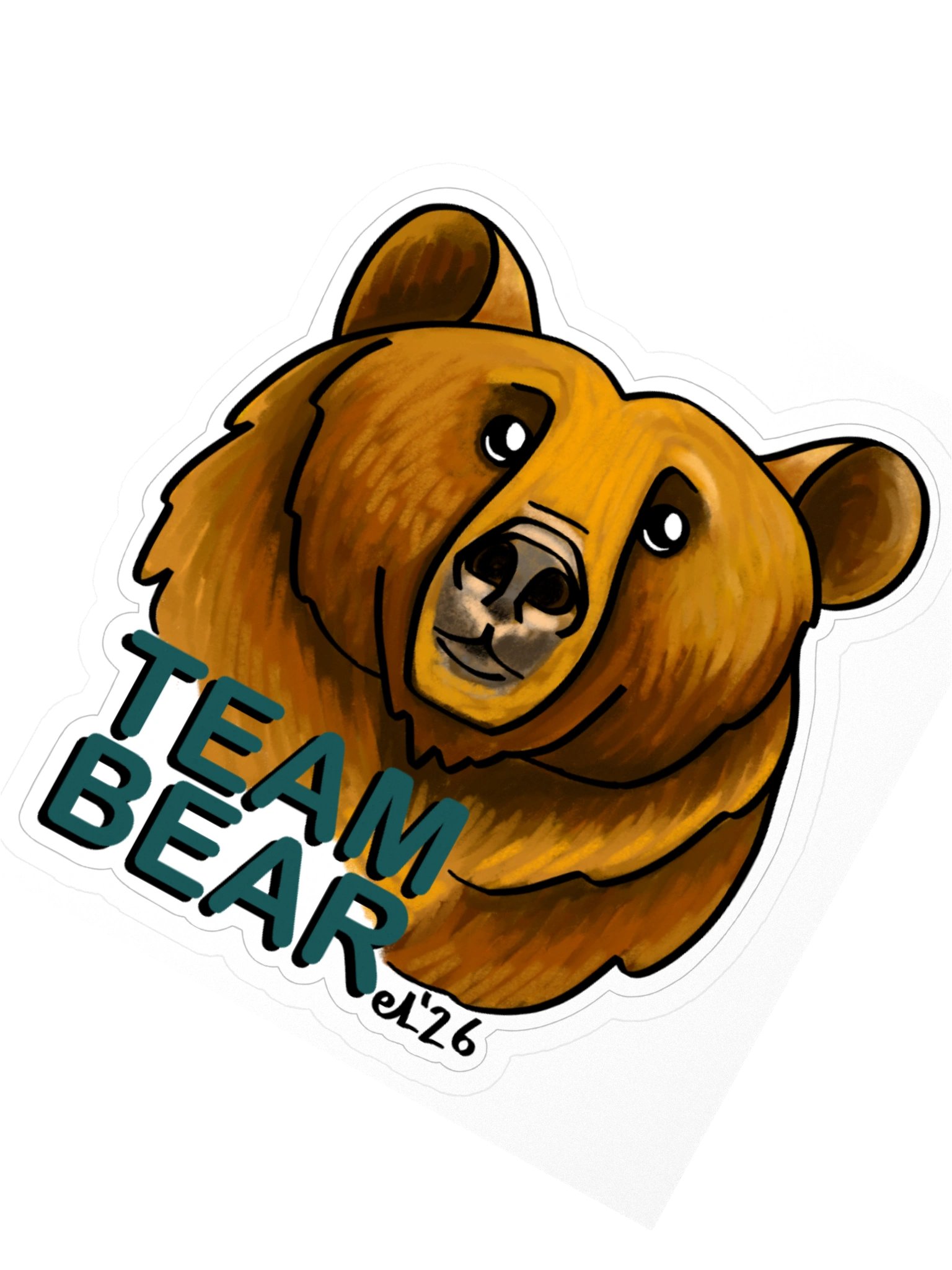 Team Bear Sticker product image (2)