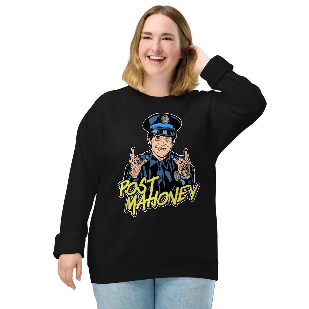 POST MAHONEY Unisex Raglan Sweatshirt product image (8)