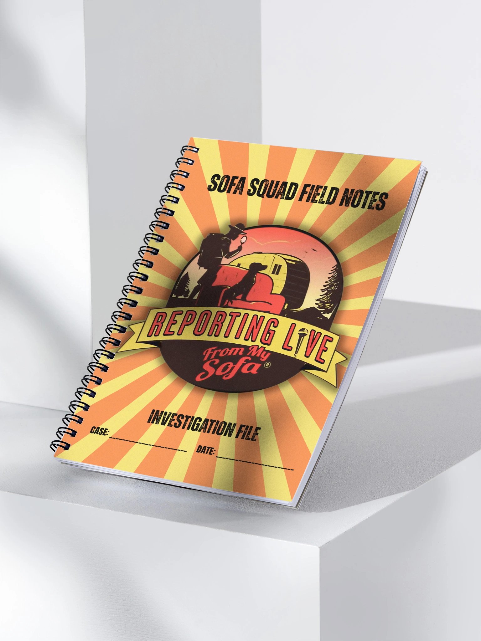 Sofa Squad Field Notes Investigation Journal product image (4)