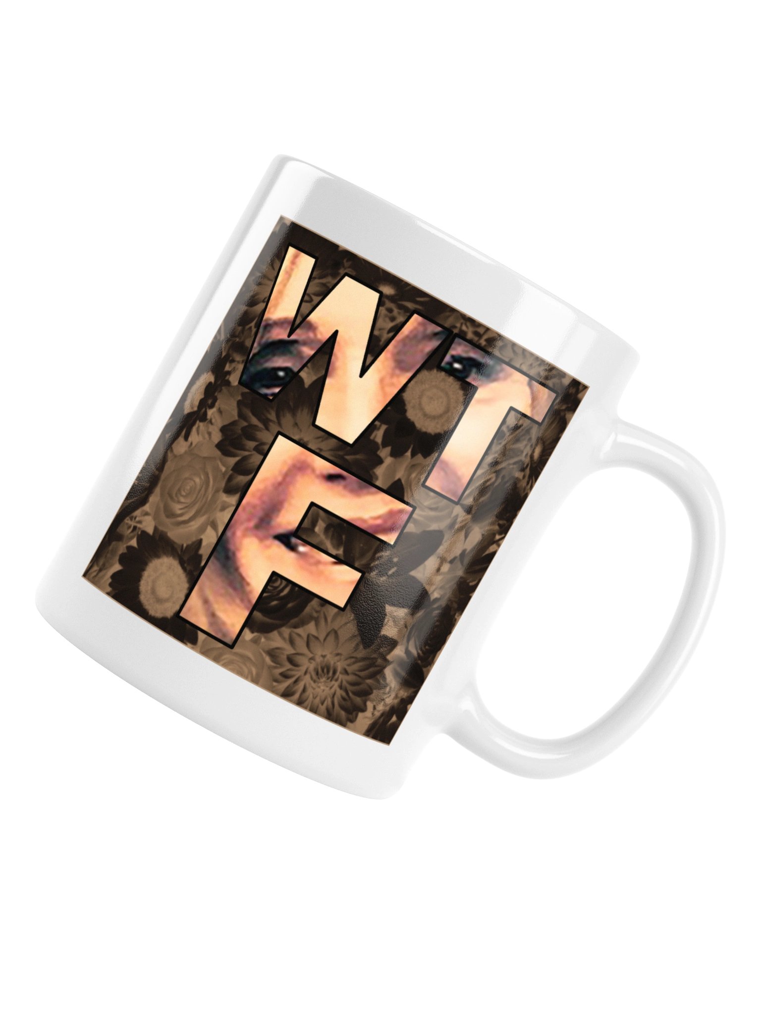 WTF Single Cover Art Mug (w/o artist name) product image (12)
