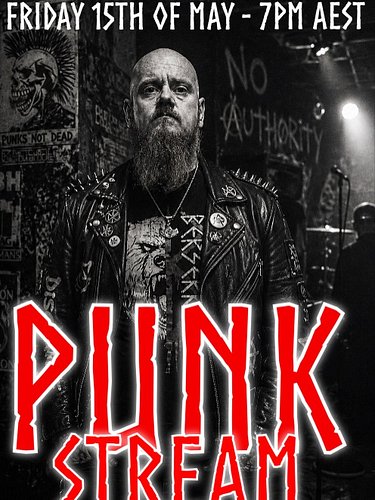 Punk stream this Friday. 
What does a Viking punk look like?
15th may 7pm AEST. 
@officialmodernviking 
@tacday_shirts 

What...