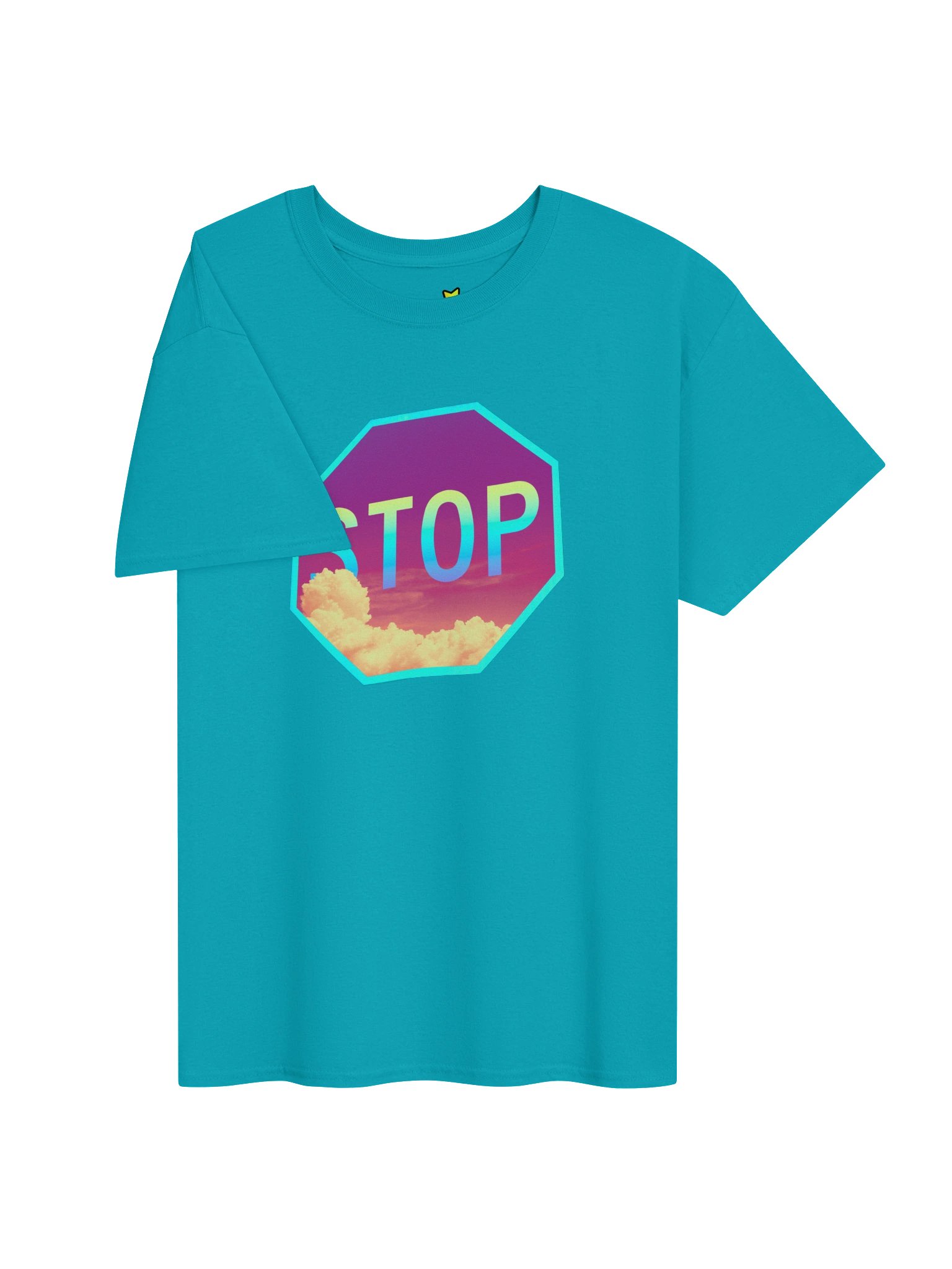 Stop Sign Clouds (T-Shirt) product image (2)