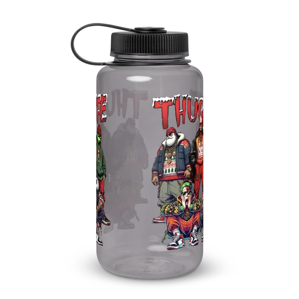 Urban Vibes Thug Life Water Bottle (Christmas) product image (1)