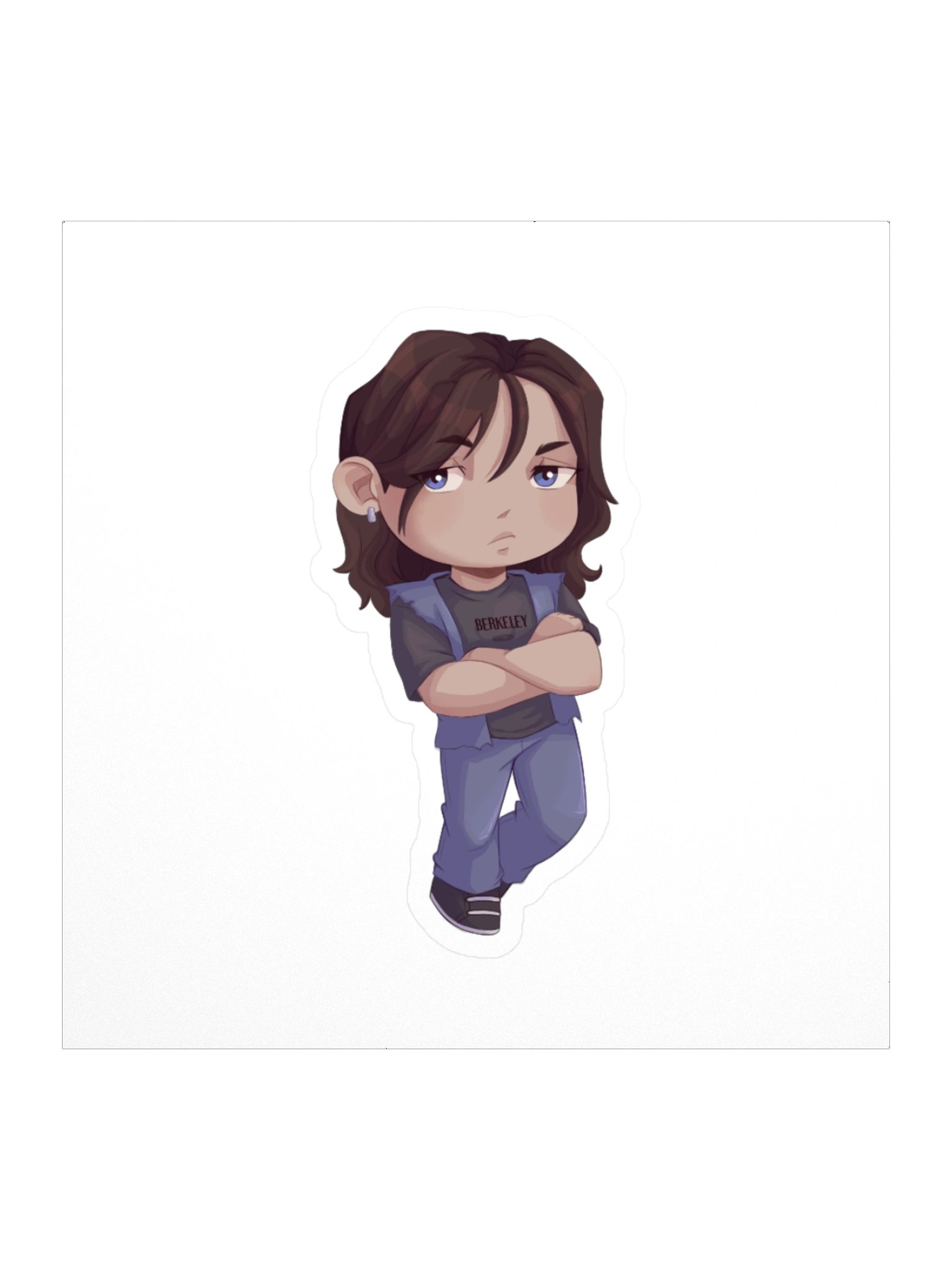 Ash Crawford Chibi Sticker product image (2)